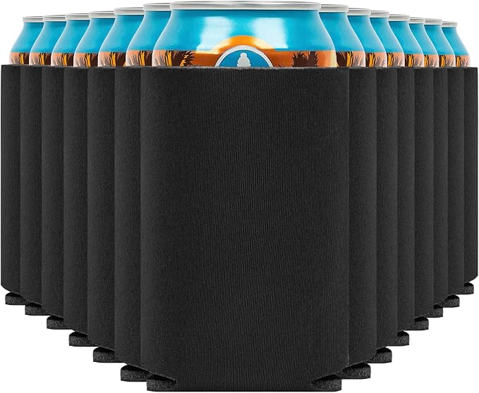 Blank Beer Can Cooler Sleeves Soft Insulated Beer Can Coolies