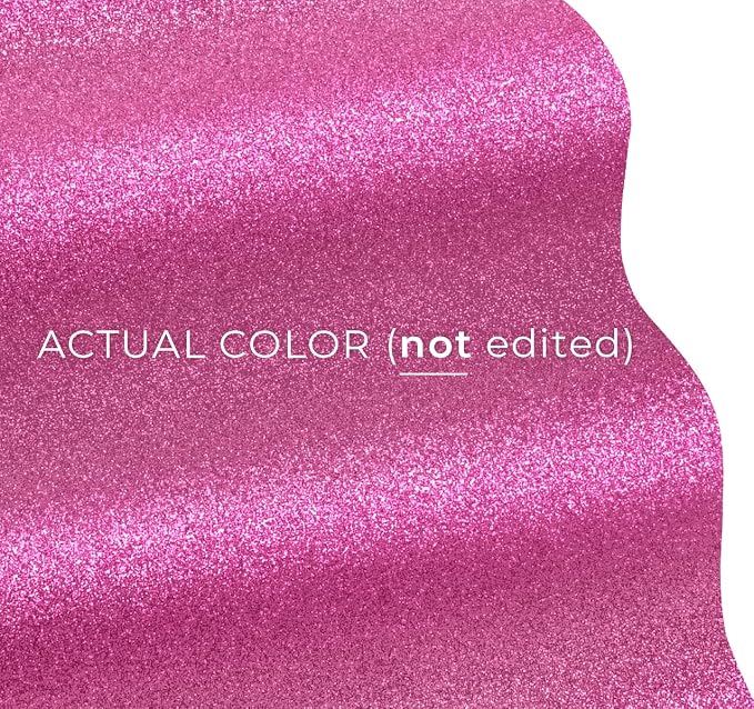 VViViD Glitter Pink DECO65 Permanent Adhesive Craft Vinyl Roll