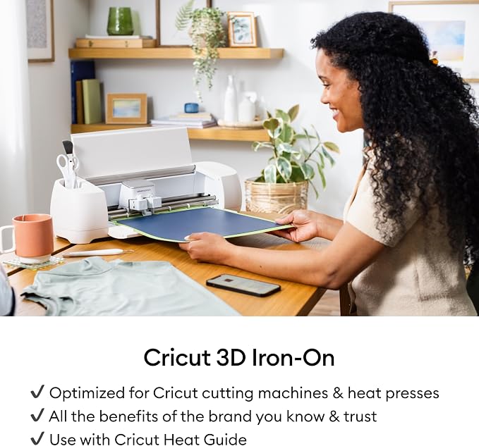 Cricut 3-D Iron-On - 5ft Bold Sampler