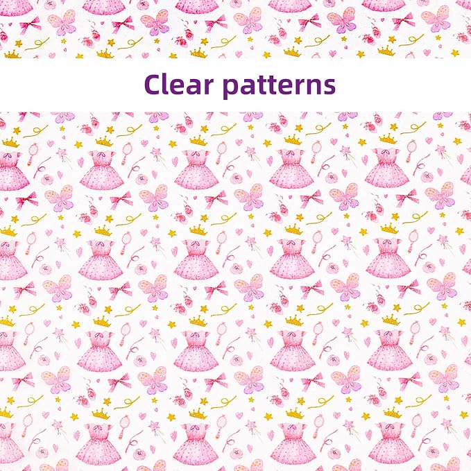 Printed TPU Jelly Faux Leather, 11.8 x 47.2 Inch Transparent Clear Jelly Vinyl