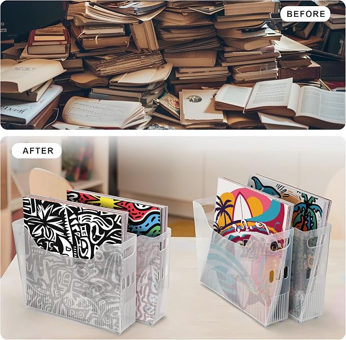 4PCS 12x12 Paper Storage, Scrapbook Paper Storage, 12x12 paper storage organizer