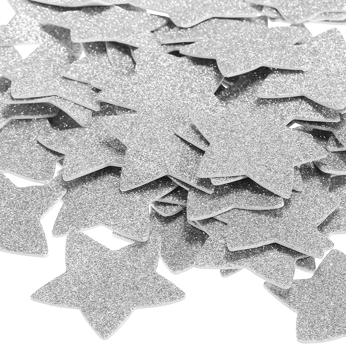 PATIKIL 2.2"x2.2" Star Foam Stickers