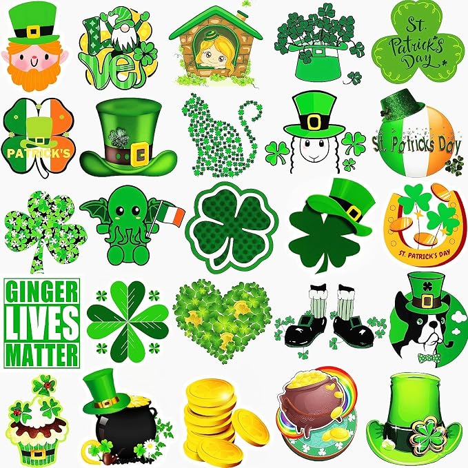 300PCS St Patricks Day Stickers