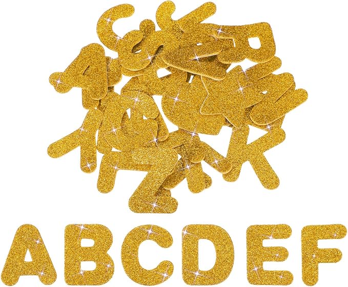 PATIKIL Alphabet Foam Stickers