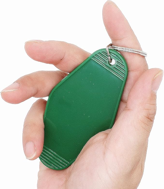 10pcs Blank Hotel Keychains Bulk Vintage Motel Keychain Vinyl HTV printing