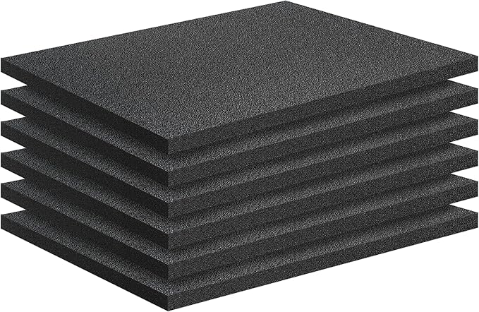 Polyethylene Foam Pads for Packing Foam Sheets Black Cuttable High Density