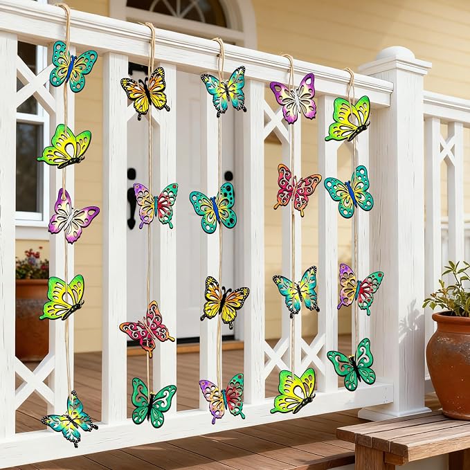80PCS Unfinished Ornament Wood Crafts, Painting Blank Wooden Cutouts | 8 Styles