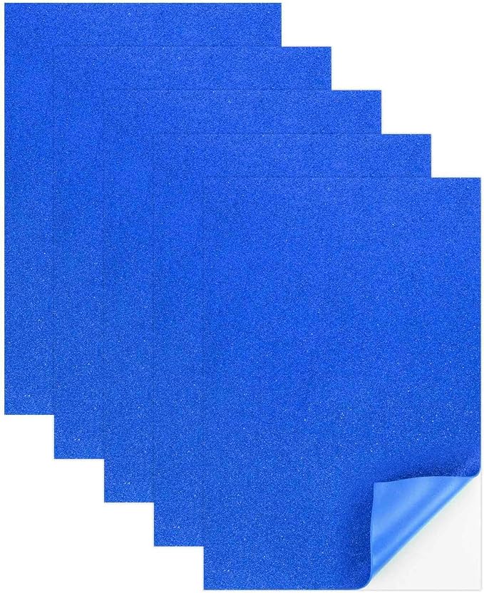 MECCANIXITY 5 Sheets Dark Blue Shiny Foam Sheets