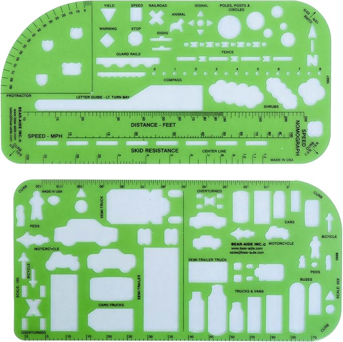 Traffic Drawing Template