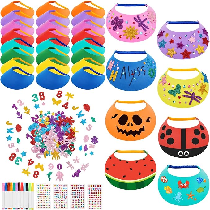 Outus 35 Pcs Assorted Craft Decorations