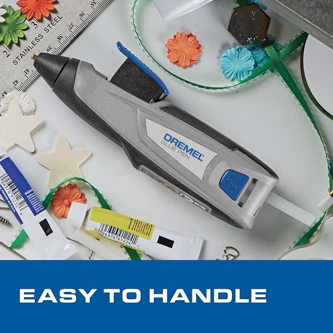 Dremel HSGP-01 4V Cordless USB Rechargeable Hot Glue Pen Glue Gun, Fast