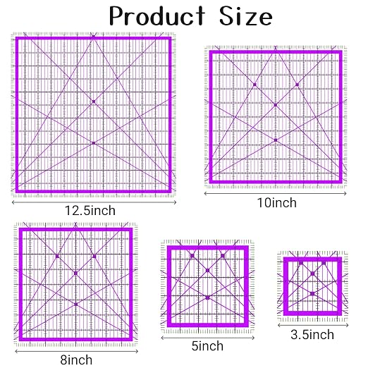 8 Quilting Rulers | Quilting Templates, Quilting Squares, Quilting Rulers and