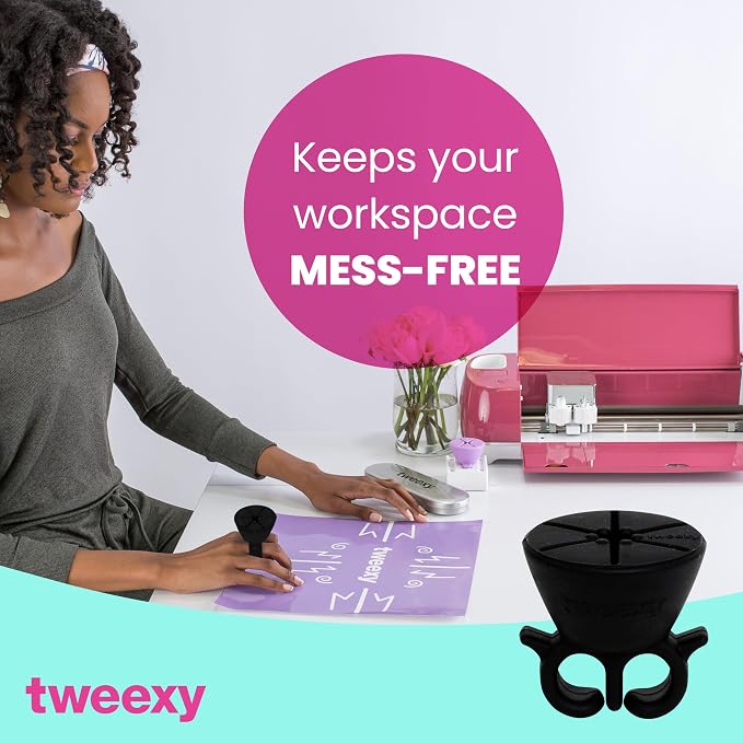 tweexy Craft Vinyl Weeding Scrap Collector Ring | Weeding Tools