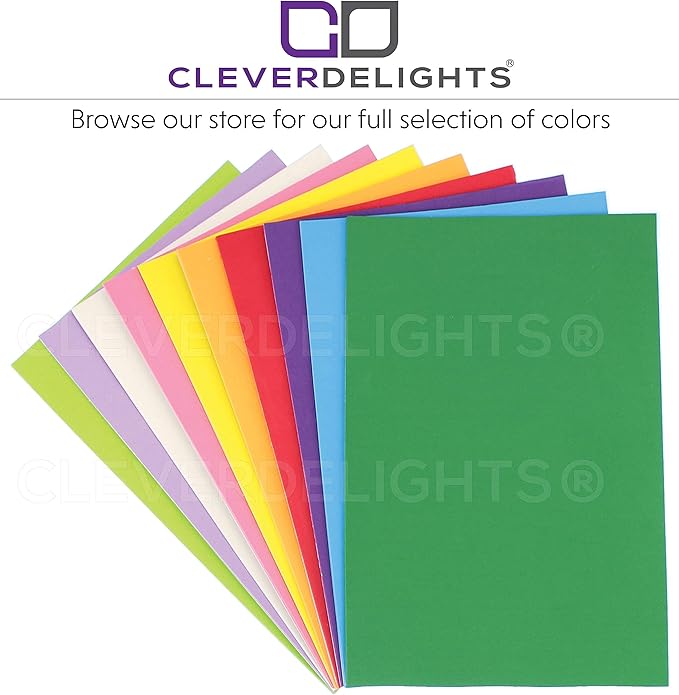 CleverDelights Purple Foam Sheets