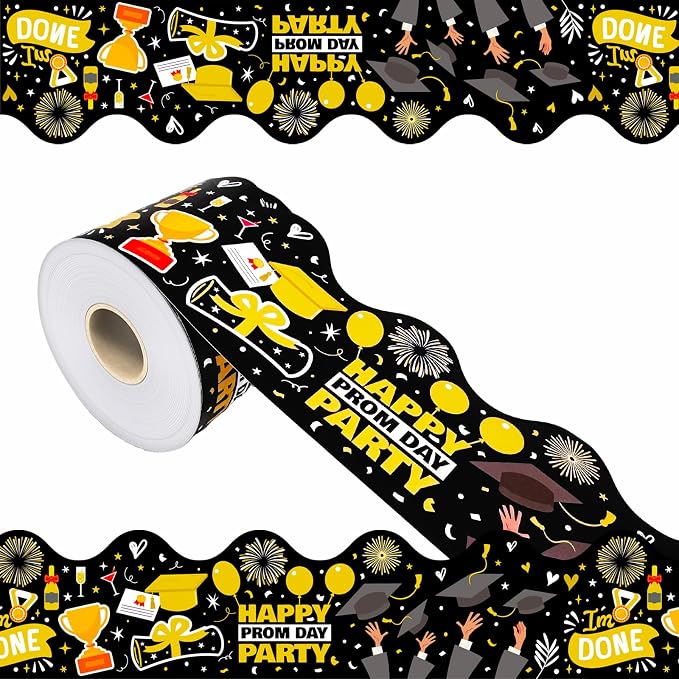 69Ft Graduation Bulletin Board Border Congrats Grad Decoration Trim Stickers