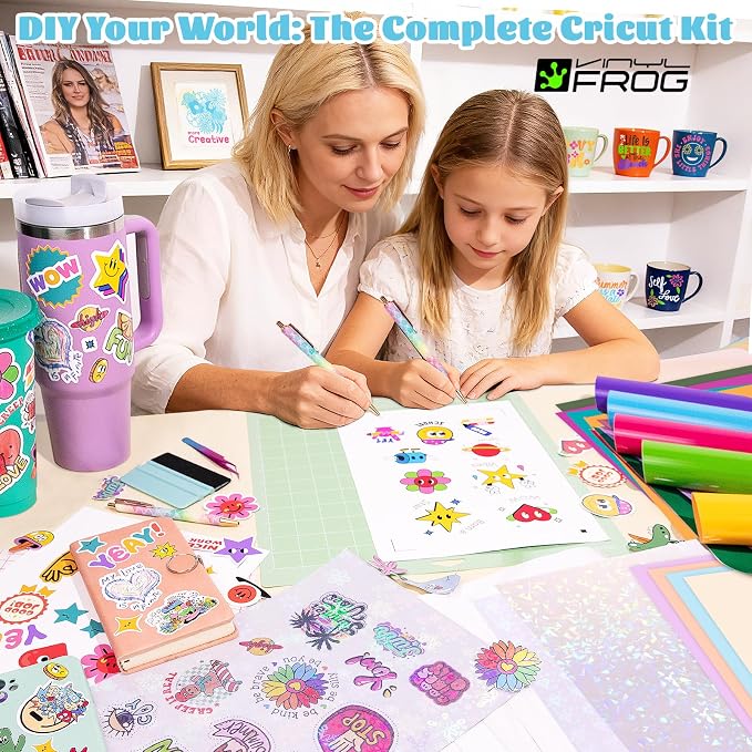 VINYL FROG 60PCS Accessories Bundle