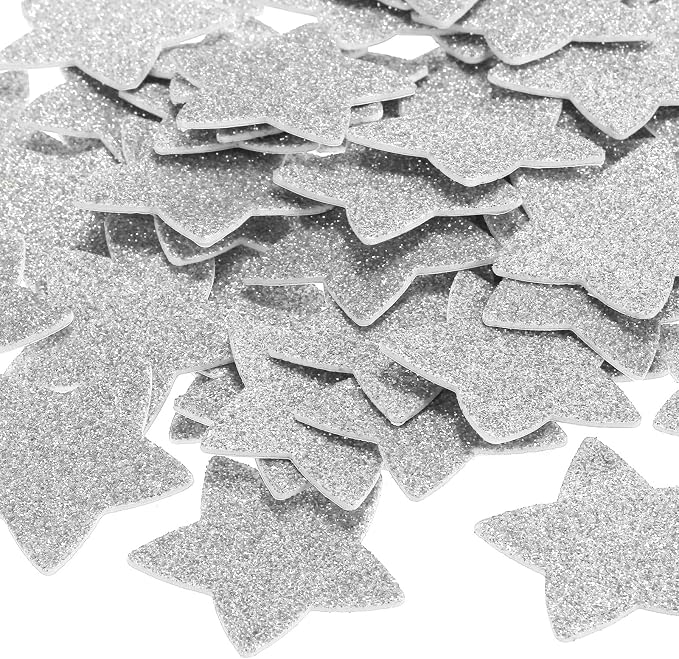 PATIKIL 1.8"x1.8" Star Foam Stickers