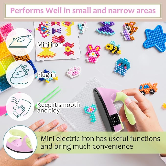 Honoson Mini Craft Iron Mini Heat Press Small Iron 3.93 x 2.36 x 2.76 Portable