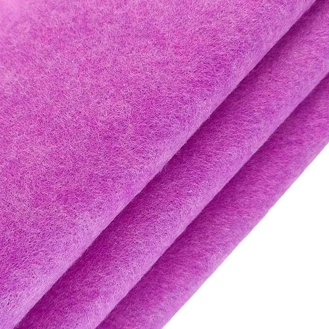 Jtnohx Color Felt, 1 Square Yard Felt Fabric, 1.4mm Thickness Flexible Craft