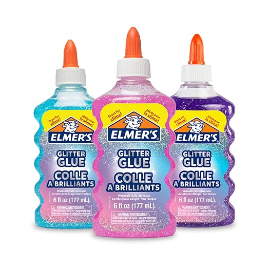 Elmer's Liquid Glitter Glue, Kids Activity, Creative Fun, #1 Teacher Brand