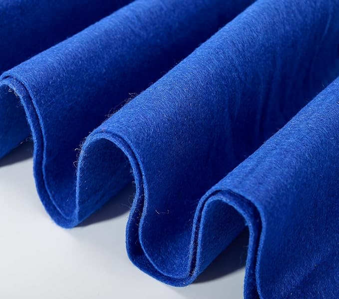 Soft Felt Fabric Sheets 1.6mm Thick Sewing Patwork Material Large Craft Felt
