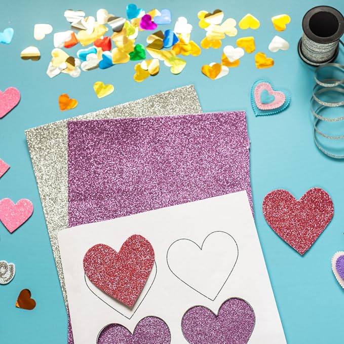 MECCANIXITY Adhesive Felt Sheets, Felt Fabric Crafts Back Adhesive Felt Sheets