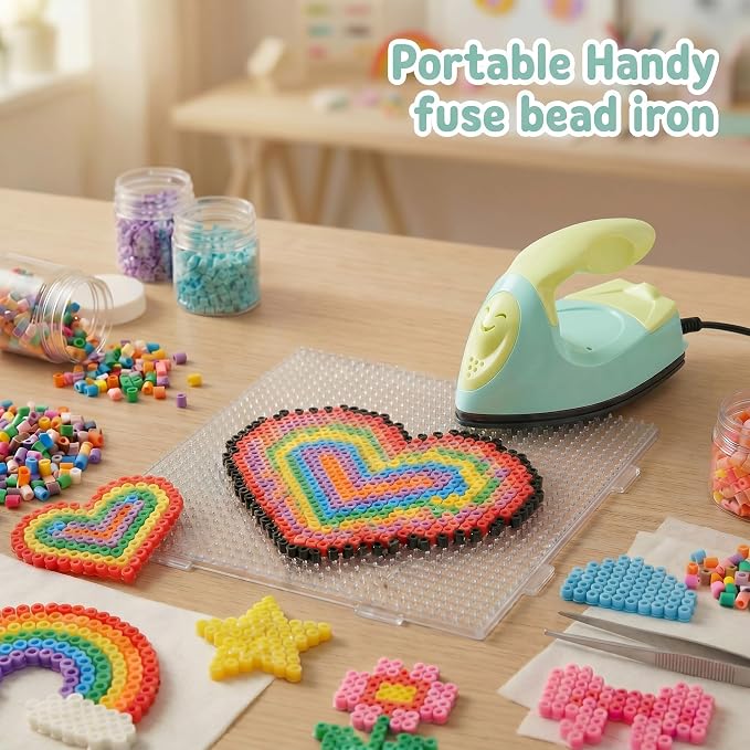 Honoson Mini Craft Iron Mini Heat Press Small Iron 3.93 x 2.36 x 2.76 In