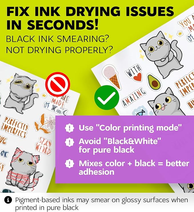 Premium Printable Vinyl Sticker Paper