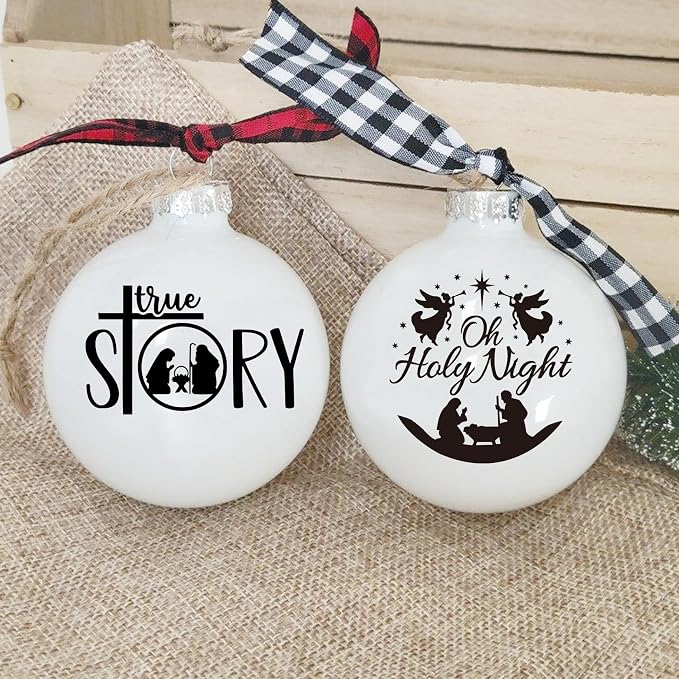 40 Pieces Christmas Nativity Stickers