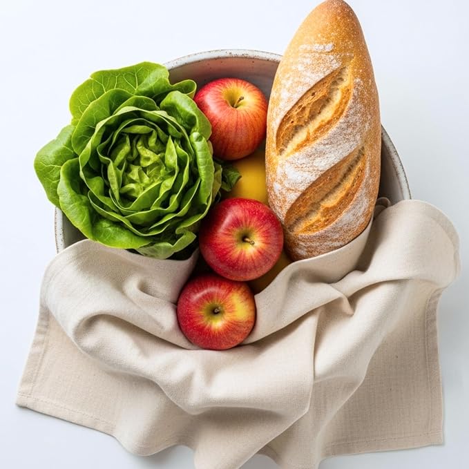 Flour Sack Towels | Tea Towel for Crafts| Kitchen Dish Cotton Blank Towel for