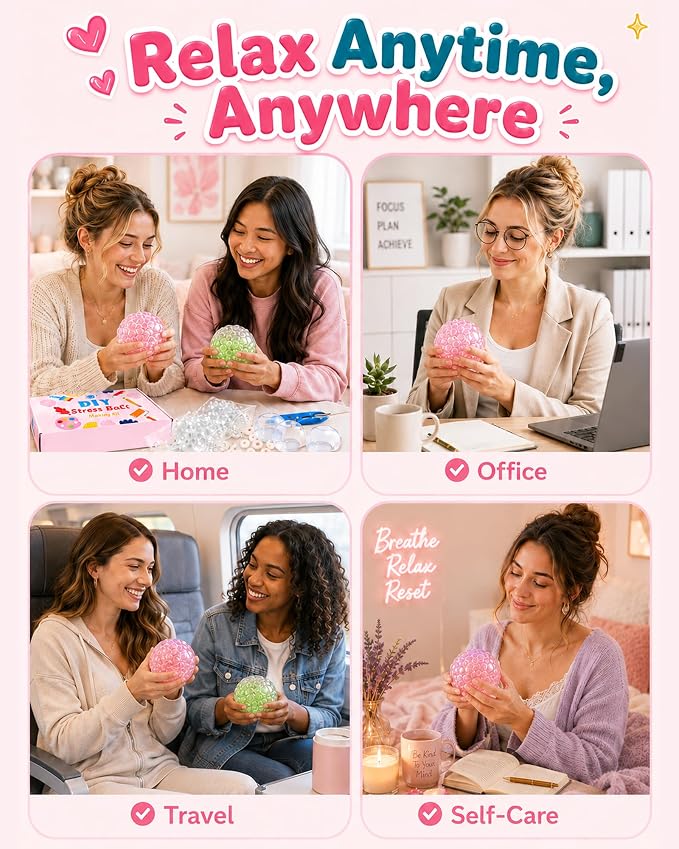 TXGSDXS DIY Squishy Making Kit – Create Your Own Squishy Stress Balls