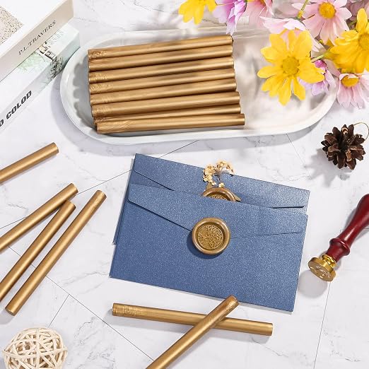 Sealing Wax Sticks, Paxcoo 20pcs Wax Seal Sticks, Glue Gun Sealing Wax Sticks