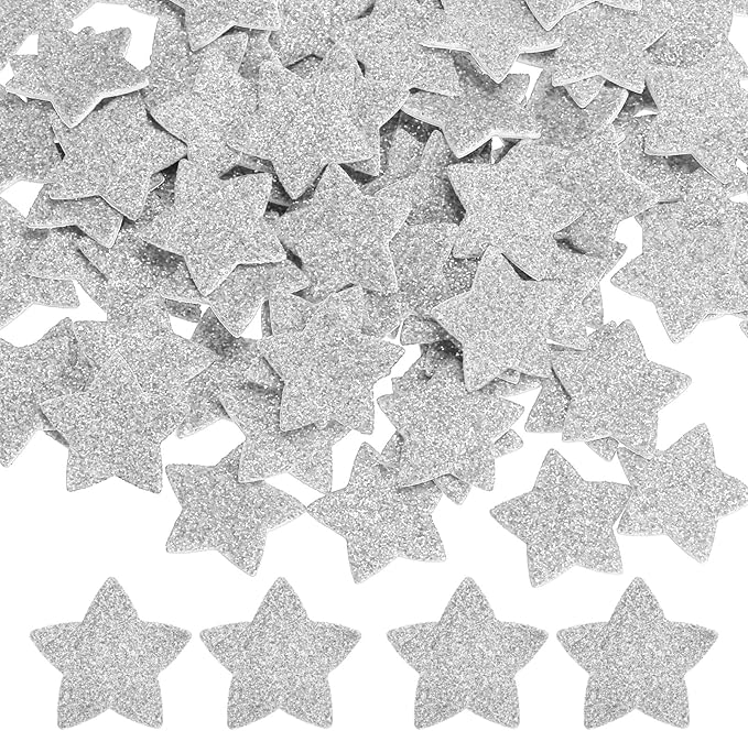PATIKIL 1"x1" Star Foam Stickers