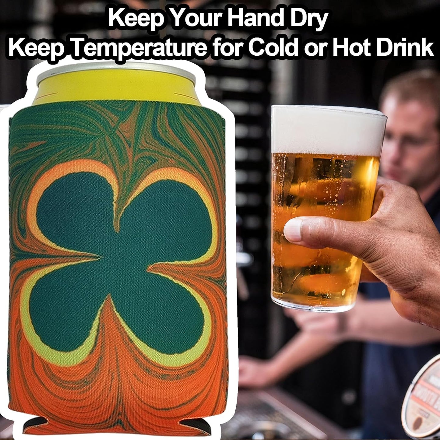 Beer Can Coolers Sleeves Soft Insulated Reusable Can Coolers for Beer, Bottles,Soda Covers for Beach, Wedding Favors Birthday Bachelor Party DecorationsSummer Pool Parties,16 Pack (16)