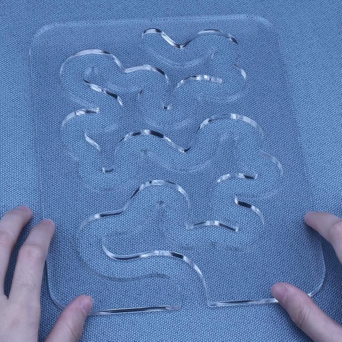 Using Quilting Templates Sewing Machine Domestic Free Motion Quilting Templates