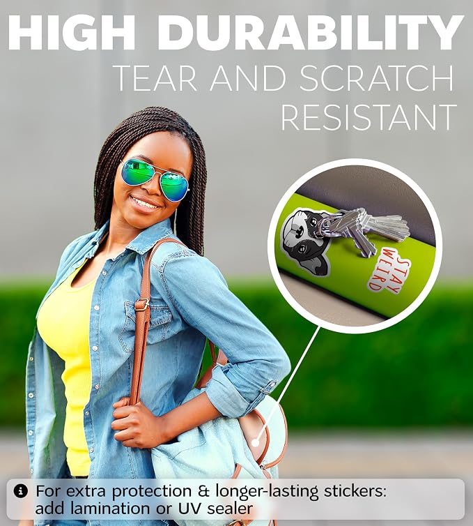 Premium Printable Vinyl Sticker Paper