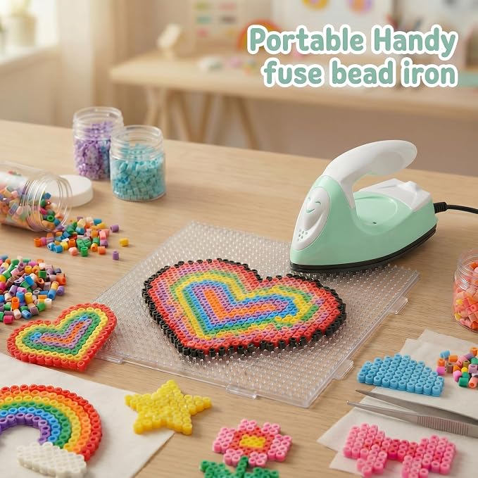 Honoson Mini Craft Iron Mini Heat Press Small Iron 3.93 x 2.36 x 2.76 in
