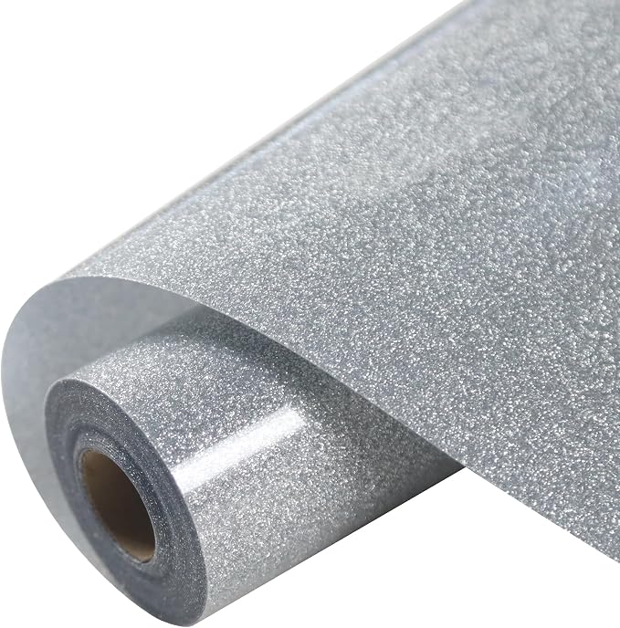 HTVVETUR Glitter Heat Transfer Vinyl