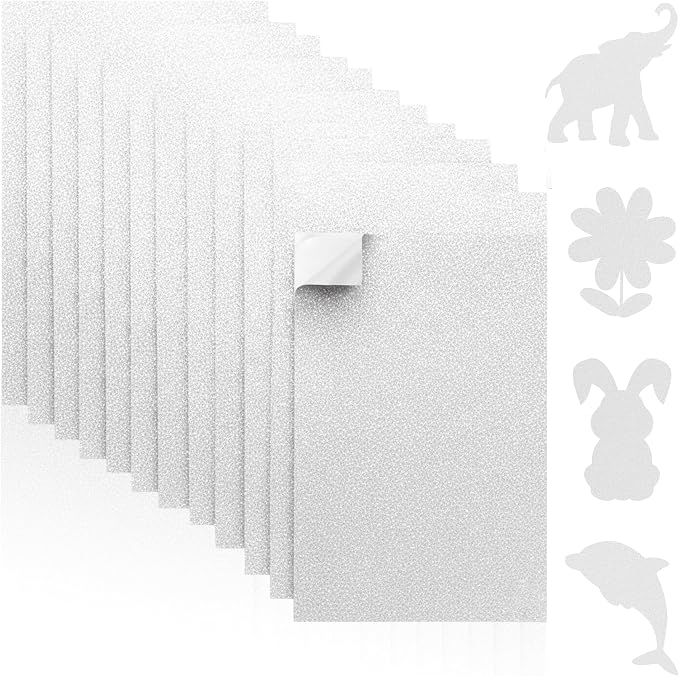 Self-Adhesive Glitter EVA Foam Sheets