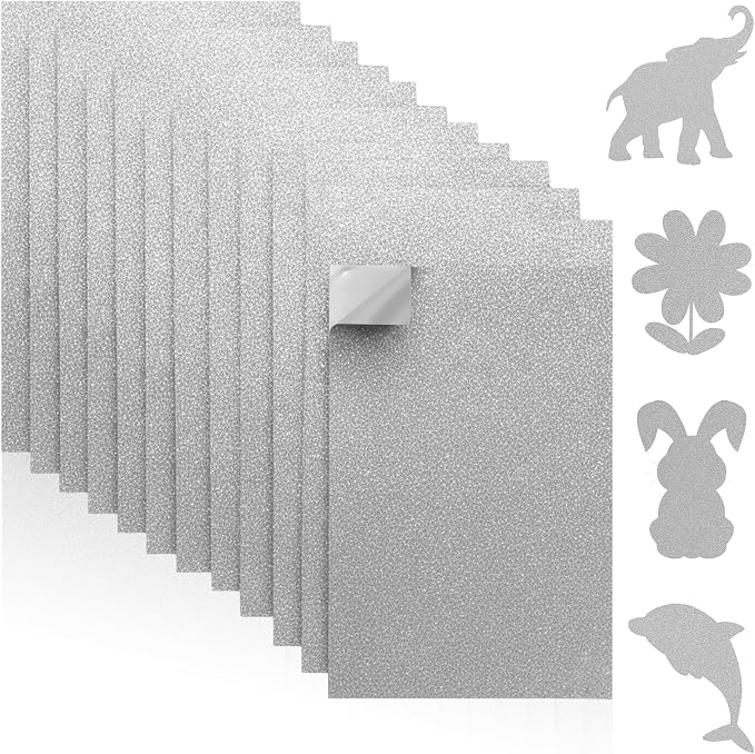 Self-Adhesive Glitter EVA Foam Sheets