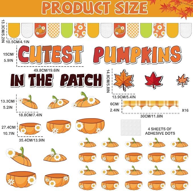 Thanksgiving Pumpkin Bulletin Board Fall Pumpkin Classroom Decorations Autumn