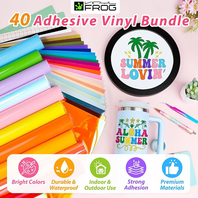 VINYL FROG 45PCS Accessories Bundle