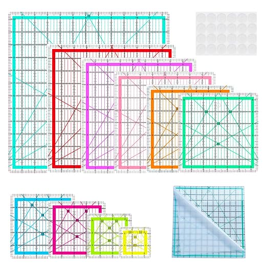 10 Quilting Rulers | Square Rulers, Quilting Squares, Square Quilting Rulers