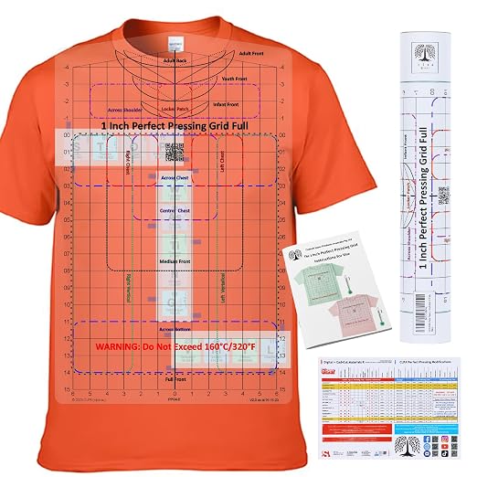 Heat Press Safe Tshirt Pressing Guide