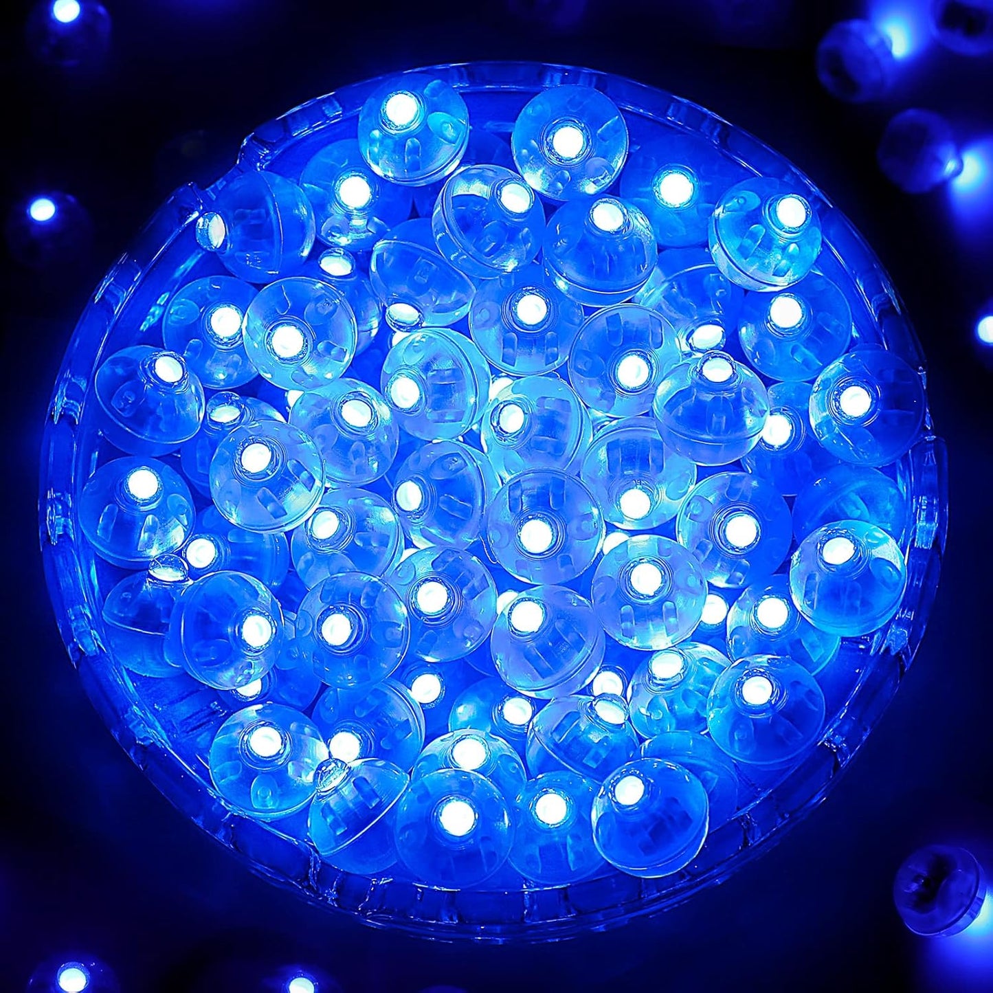 ZGWJ 200PCs Mini Led Lights,Led Balloons for Party Decorations Neon Party Paper Lantern Easter Eggs Birthday Party Wedding Halloween Christmas Decoration
