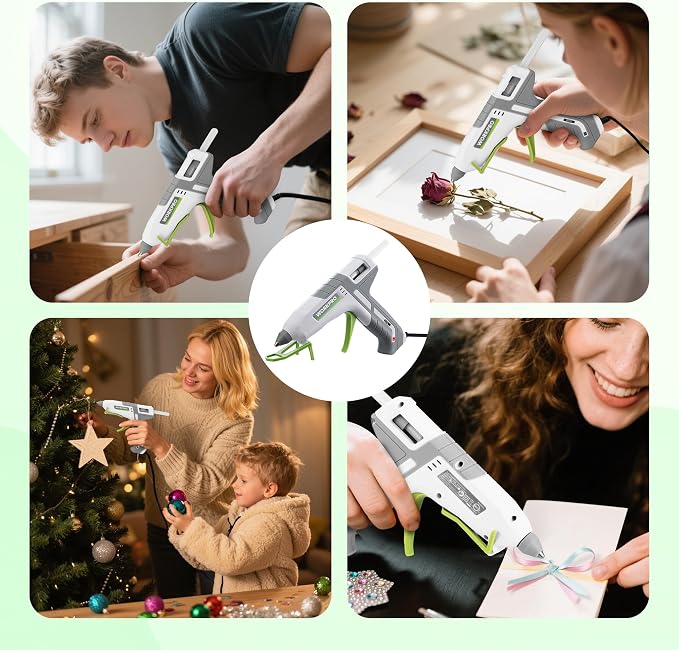 WORKPRO Hot Glue Gun Full Size