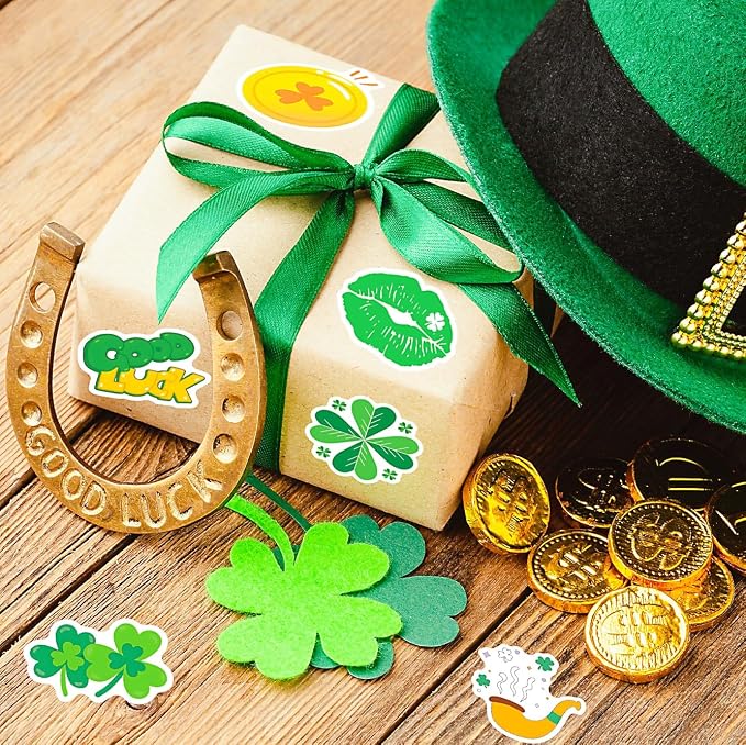 300PCS St Patricks Day Stickers