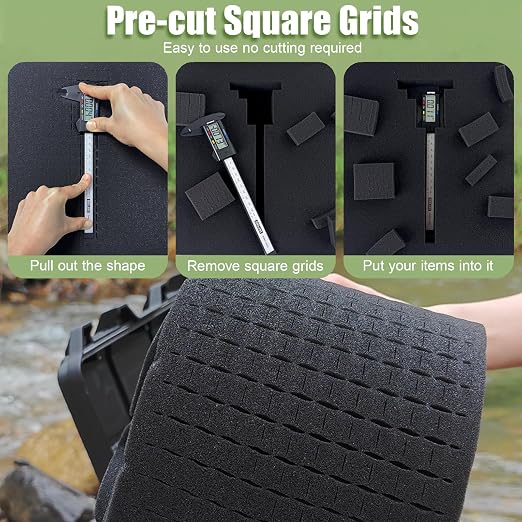 4 Pack Gun Case Foam Inserts