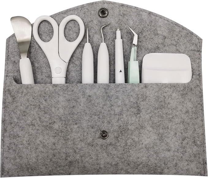 KINGFINGER Scrapbooking Tools Set, Scoring Stylus, Basic Weeding Tools