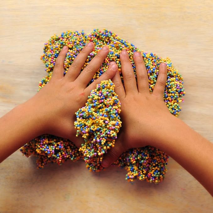 Silly Foam, Creative Modeling Foam Beads, Easy Clean Up, Arts & Crafts